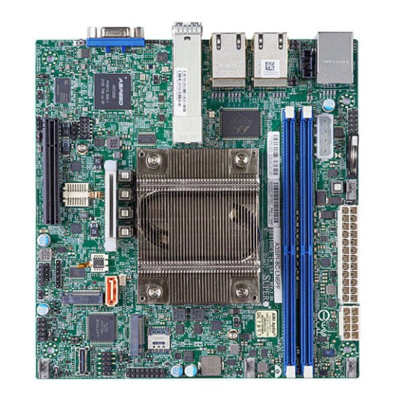 Supermicro MBD-A3SPI-8C-LN6PF, Intel, FCBGA 2106, Intel Atom®, C5325, DDR4-SDRAM, 128 GB