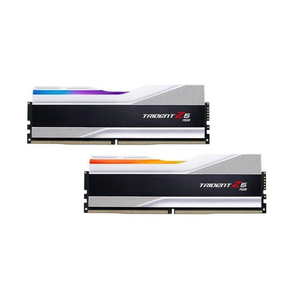 G.Skill Trident Z RGB F5-6000J3238F16GX2-TZ5RS, 32 GB, 2 x 16 GB, DDR5, Aluminium, Schwarz