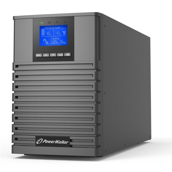 BlueWalker PowerWalker VFI 1500 ICT IoT, Doppelwandler (Online), 1,5 kVA, 1500 W, Reiner Sinus, 160 V, 300 V