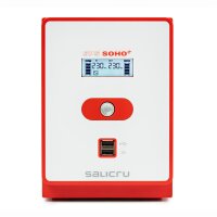 SALICRU SPS 1200 SOHO+, Line-Interaktiv, 1,2 kVA, 720 W, Pseudo sine, 162 V, 290 V