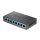 D-Link 8-Port 2.5G Multi-Gigabit Desktop Switch, Unmanaged, L2, 2.5G Ethernet (100/1000/2500)