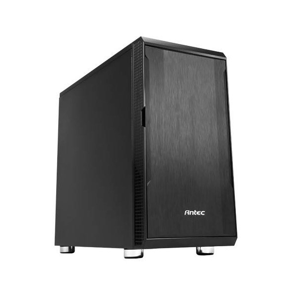 Antec P5, Micro Tower, PC, Schwarz, ITX, micro ATX, Kunststoff, Stahl, Heimbüro