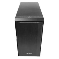 Antec P5, Micro Tower, PC, Schwarz, ITX, micro ATX, Kunststoff, Stahl, Heimbüro