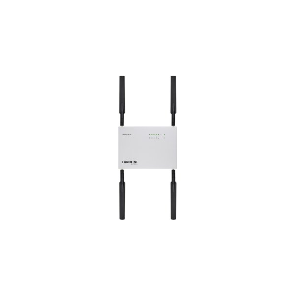 Lancom IAP-5G, Weiß, IP50, CE, Extern, DNS, HTTP, HTTPS, ICMP, NTP/SNTP, NetBIOS, PPPoE (Server), RADIUS, RADSEC (Secure RADIUS), RTP,..., 10,100,1000 Mbit/s