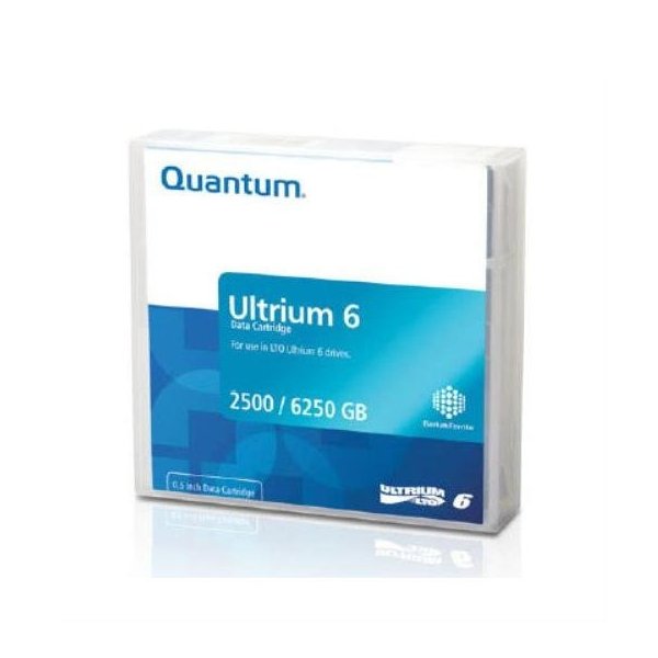 Quantum MR-L6MQN-01, Leeres Datenband, LTO, 2,5 TB, 6,25 TB, Schwarz, Grau, 10 - 45 °C