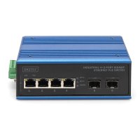 DIGITUS Industrial 4+2-Port Gigabit  Ethernet PoE Switch