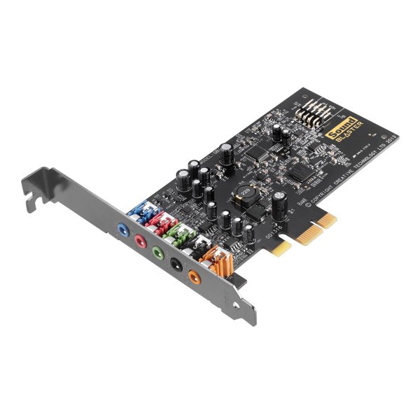 Creative Labs Sound Blaster Audigy FX, 5.1 Kanäle, 24 Bit, 106 dB, PCI-E x1