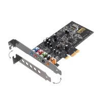 Creative Labs Sound Blaster Audigy FX, 5.1 Kanäle, 24 Bit, 106 dB, PCI-E x1