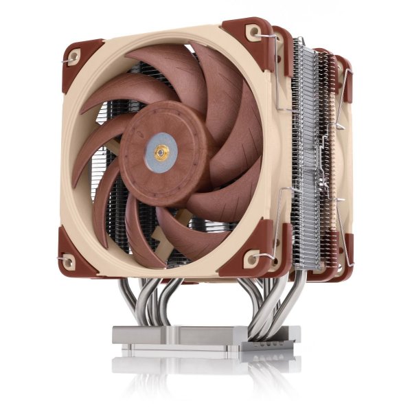 Noctua NH-U12S DX-4677, Luftkühlung, 12 cm, 450 RPM, 2000 RPM, 22,6 dB, Braun, Hellbraun, Silber