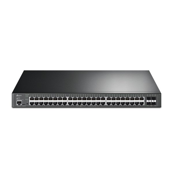 TP-LINK Omada SG3452XP, Managed, L2+, Gigabit Ethernet (10/100/1000), Power over Ethernet (PoE), Rack-Einbau, 1U