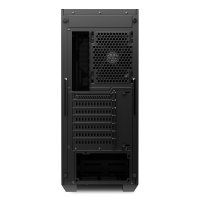 Sharkoon VS8, Midi Tower, PC, Schwarz, ATX, micro ATX, Mini-ITX, Metall, 15,8 cm