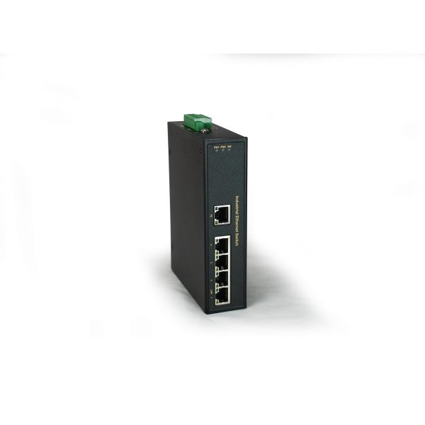 LevelOne IFS-0501, Unmanaged, Fast Ethernet (10/100), Vollduplex, Wandmontage