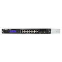 QNAP QGD-1600, Managed, Gigabit Ethernet (10/100/1000), Vollduplex, Rack-Einbau, 1U