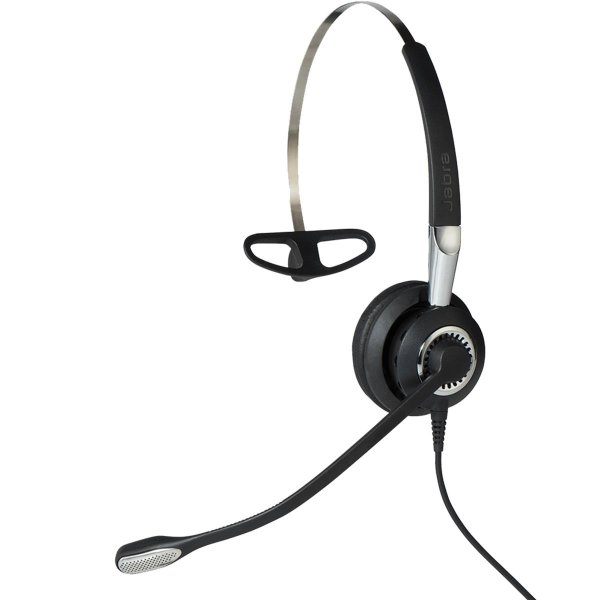 Jabra Biz 2400 II QD Mono NC 3 in 1, Kabelgebunden, Büro/Callcenter, 54 g, Kopfhörer, Schwarz, Silber