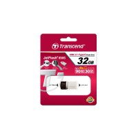 Transcend JetFlash 890 32GB, 32 GB, USB Type-A / USB Type-C, 3.2 Gen 1 (3.1 Gen 1), Kappe, 3 g, Schwarz, Silber