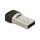 Transcend JetFlash 890 32GB, 32 GB, USB Type-A / USB Type-C, 3.2 Gen 1 (3.1 Gen 1), Kappe, 3 g, Schwarz, Silber