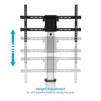 Manhattan 462327, 200 x 200 mm, 600 x 400 mm, -10 - 5°, 90°, Aluminium, Schwarz, Silber