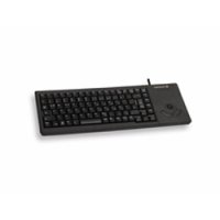 Cherry XS Trackball, Volle Größe (100%), Kabelgebunden, USB, QWERTY, Schwarz