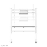 Neomounts Bodenständer, Multimedia-Trolley, Weiß, Stahl, Flachbildschirm, 76 kg, 10 kg