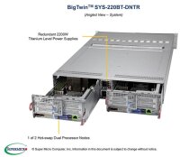 Supermicro SYS-220BT-DNTR, Intel C621A, LGA 4189, Intel,...