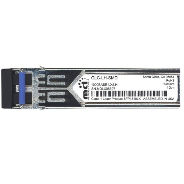 Cisco GLC-LH-SMD, 1000 Mbit/s, SFP, LC, PC, LH, LX, 10000 m, 1300 nm