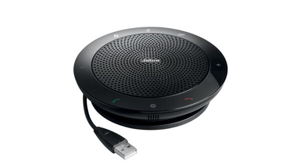 Jabra Speak 510 MS, Universal, Schwarz, 30 m, 70 dB, 0,9 m, Stummschalten