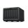 Synology DiskStation DS620SLIM, NAS, Desktop, Intel® Celeron®, J3355, Schwarz