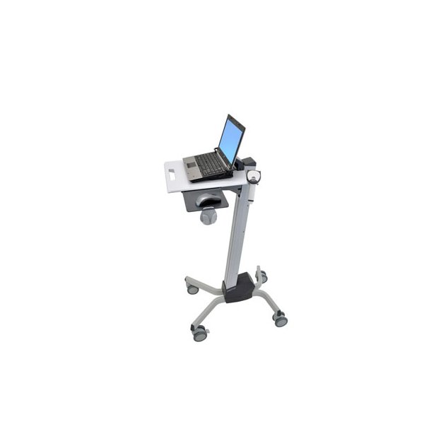 Ergotron Neo-Flex Laptop Cart, Multimedia-Wagen/Trolley, Grau, Aluminium, Kunststoff, Stahl, Zink, Laptop, 6,8 kg, 30,5 cm (12")