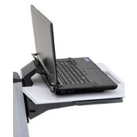 Ergotron Neo-Flex Laptop Cart, Multimedia-Wagen/Trolley, Grau, Aluminium, Kunststoff, Stahl, Zink, Laptop, 6,8 kg, 30,5 cm (12")