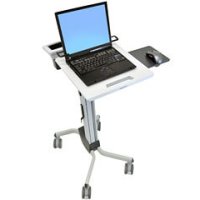 Ergotron Neo-Flex Laptop Cart, Multimedia-Wagen/Trolley, Grau, Aluminium, Kunststoff, Stahl, Zink, Laptop, 6,8 kg, 30,5 cm (12")