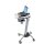 Ergotron Neo-Flex Laptop Cart, Multimedia-Wagen/Trolley, Grau, Aluminium, Kunststoff, Stahl, Zink, Laptop, 6,8 kg, 30,5 cm (12")