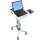 Ergotron Neo-Flex Laptop Cart, Multimedia-Wagen/Trolley, Grau, Aluminium, Kunststoff, Stahl, Zink, Laptop, 6,8 kg, 30,5 cm (12")