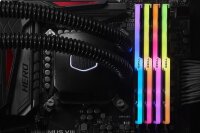 G.Skill Trident Z RGB F4-3200C16Q-64GTZR, 64 GB, 4 x 16 GB, DDR4, 3200 MHz, 288-pin DIMM