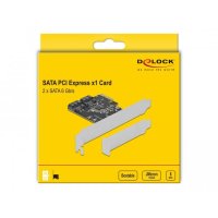 Delock 90431, PCIe, SATA, China, JMicron JMB582, 6 Gbit/s, Windows 10 Education, Windows 10 Education x64, Windows 10 Enterprise, Windows 10 Enterprise x64,...