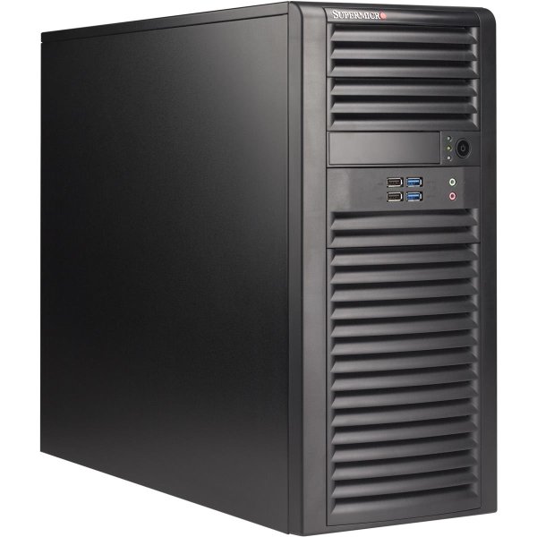 Supermicro CSE-732D4-668B, Midi Tower, PC, Schwarz, ATX, EATX, micro ATX, HDD, Netzwerk, Leistung, System, Kensington