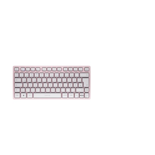 Cherry KW 7100 MINI BT, Kabellos, Bluetooth, Scherenschalter, QWERTZ, Pink