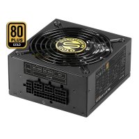 Sharkoon SilentStorm SFX Gold, 500 W, 100 - 240 V, 50 - 60 Hz, 7 A, +12V,+3.3V,+5V,+5Vsb,-12V, 105 W