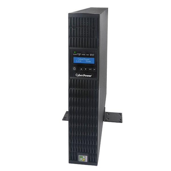 CyberPower Systems CyberPower OL3000ERTXL2U Doppelwandler Online USV 3000VA/2700W Tower/Rack 2U, ECO Mode, LCD, USB, Expansion Port für opt. Netzwerkkarten, Anschluss f. opt. Batterieerweiterung inkl. 19" Railkit, Doppelwandler (Online), 3 kVA, 2700 W, Re