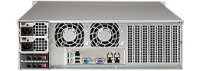 Supermicro SuperChassis 836BA-R920B, Rack, Server, Schwarz, ATX, EATX, 3U, HDD, LAN, Leistung, Stromausfall