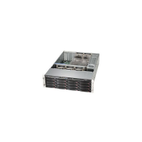 Supermicro SuperChassis 836BA-R920B, Rack, Server, Schwarz, ATX, EATX, 3U, HDD, LAN, Leistung, Stromausfall