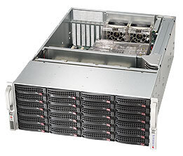 Supermicro SuperChassis 846BA-R920B, Rack, Server, Schwarz, ATX, EATX, 4U, HDD, LAN, Leistung