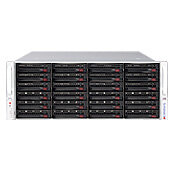 Supermicro SuperChassis 846BA-R920B, Rack, Server, Schwarz, ATX, EATX, 4U, HDD, LAN, Leistung