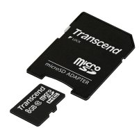 Transcend TS8GUSDHC10, 8 GB, MicroSDHC, Klasse 10, NAND,...