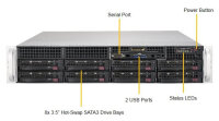 Supermicro SuperServer 5029P-WTR, Intel C622, LGA 3647 (Socket P), DDR4-SDRAM, 768 GB, 192 GB, 2133,2400,2666 MHz