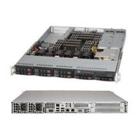 Supermicro SC113AC2-R706WB2, Rack, Server, Schwarz, EATX, 1U, Aktivität, HDD, LAN, Leistung