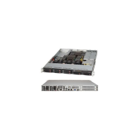 Supermicro SC113AC2-R706WB2, Rack, Server, Schwarz, EATX, 1U, Aktivität, HDD, LAN, Leistung