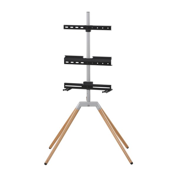 One for All Tripod WM7476, 81,3 cm (32"), 177,8 cm (70"), 200 x 100 mm, 400 x 400 mm, 360°, Braun, Silber