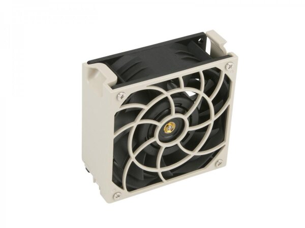 Supermicro Cooling Fan FAN-0121L4-001, Ventilator, 9,2 cm, 8000 RPM, 71 dB, 151,4 cfm, Schwarz, Cremefarben