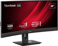 ViewSonic VG3456C, 86,4 cm (34"), 3440 x 1440 Pixel, UltraWide Quad HD, LED, 5 ms, Schwarz