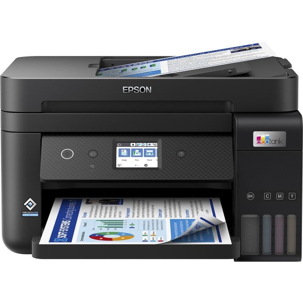 Epson EcoTank ET-4850, Tintenstrahl, Farbdruck, 4800 x 1200 DPI, A4, Direktdruck, Schwarz